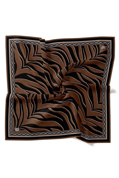 Levidor Geometric Stripes Sports Zebra Pattern Sparkly Crystal Scarf