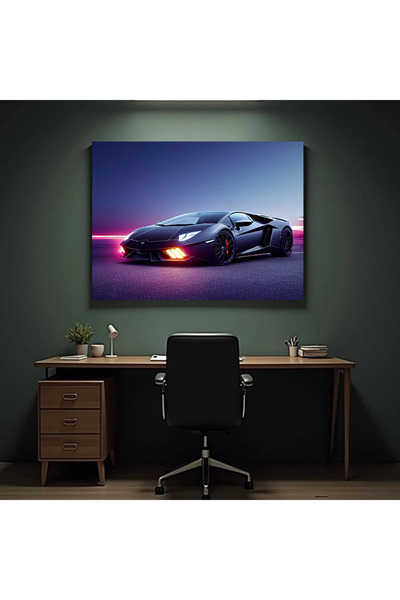 Printees Painting - Lamborghini - Canvas on chassis