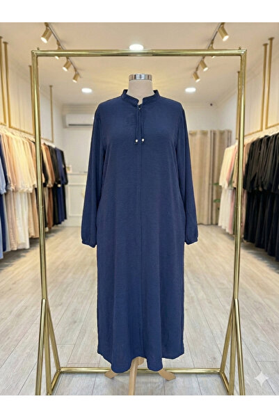 fariza tekstil Rahat bol kesim büyük beden cepli aerobin ferace (geniş kesim ...