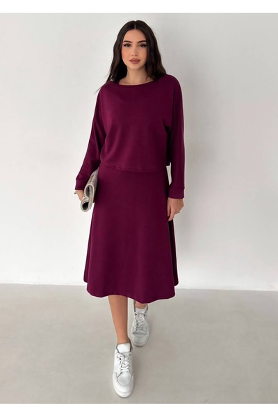 Noa&Noa Σετ φορέματος με λαιμόκοψη καγιάκ