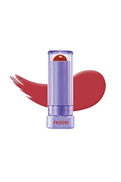 NUSE MAKEUP Nuse Color Care بلسم الشفاه 03 أحمر للغاية