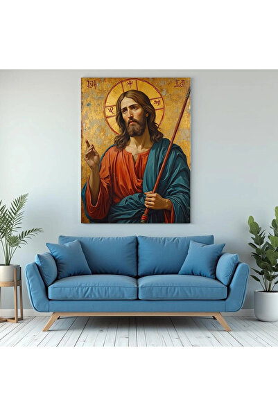 Printees Icoană - Domnul Isus - Canvas pe șasiu