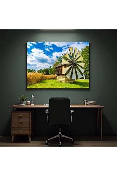Printees Tablou - Moară de vânt - Canvas pe șasiu