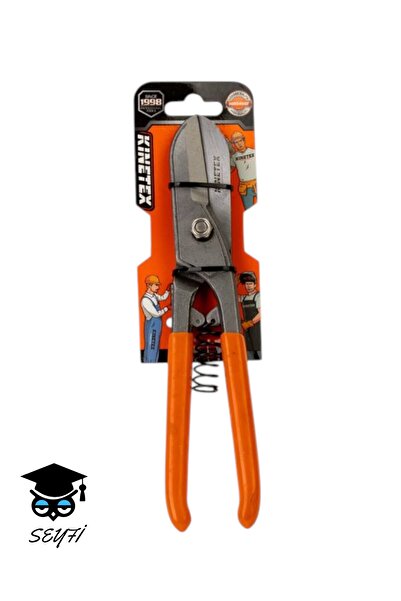 SEYFİKİRTASİYE Spring-loaded tin snips 200 mm