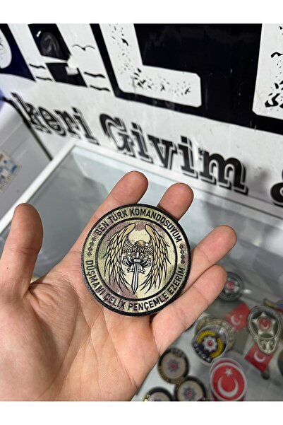 Silyon Askeri Giyim I Am a Turkish Commando Written Peç