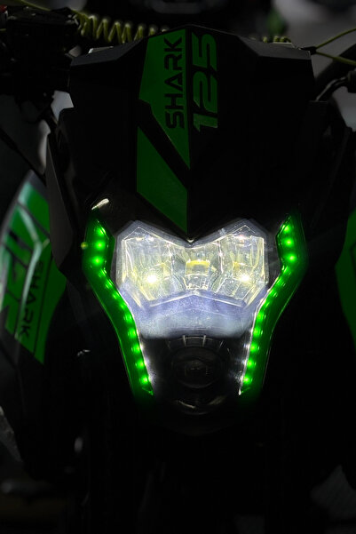 Banxtre ملصق فيلم للمصباح الأمامي لدراجة أورورا شارك 125 (يمين ويسار)