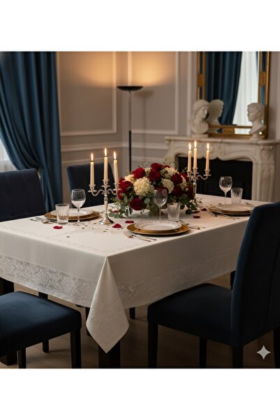 Santara Avangarde First-Class Waterproof Worry-Free Tablecloth (Not a Thin Pr...