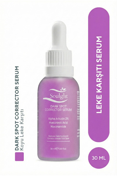 Soulglit Anti-Blemish and Skin Tone Equalizing Skin Serum, Glutathione & Niac...