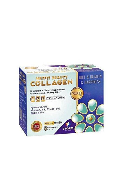 STORM VİTALS نيتفيت بيوتي كولاجين 30 كيس