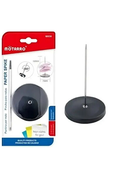 MOTARRO Paper Spike MI030, Stainless Steel Receipt & Bill Spike for Office, R...