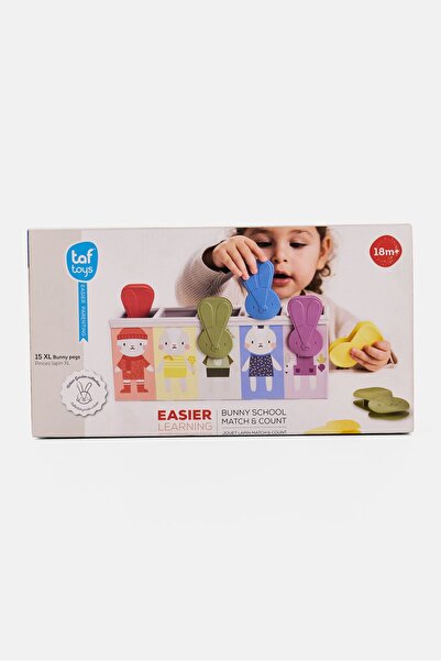 Taf Toys لعبة مطابقة وعدّ الأرانب المدرسية