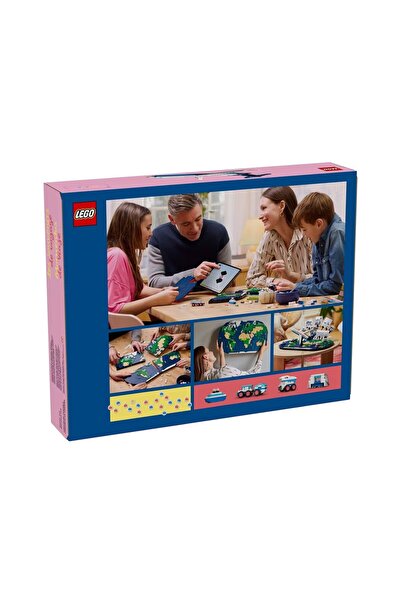 LEGO 1838 Family Travel Moments World Map Building Toy