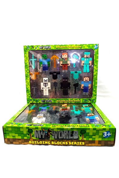 Pufline Minecraft My World 6 LI Karakterler