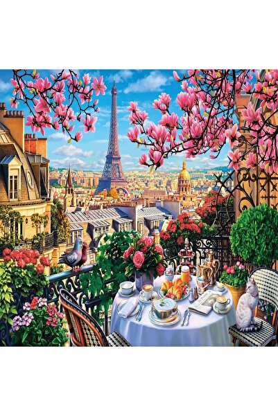 FABBA TOYS 20792 بازل 1000 قطعة: وجبة الإفطار في باريس
