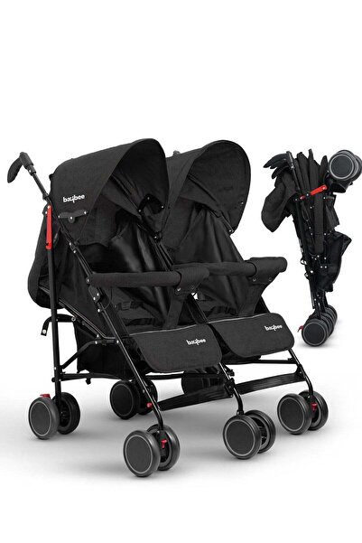BAYBEE 2 in 1 Twin Baby Stroller, Lightweight Newborn Babies with Adjustable ...