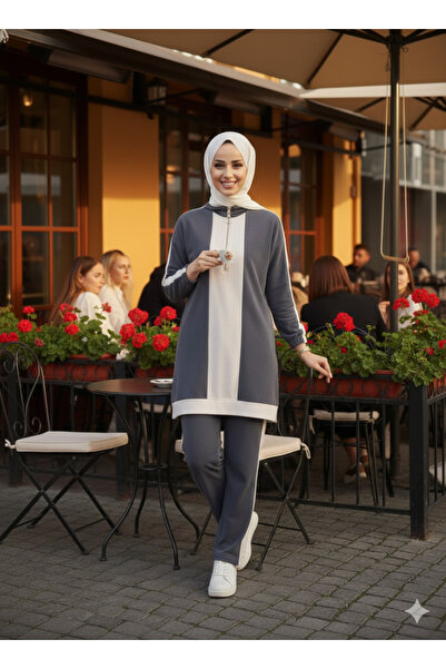 Butik Kardelen Camelya Silk Fabric Double Suit 10815