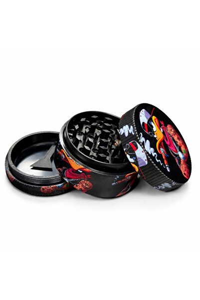 REKS Cizgi Karakter Premium Metal Baharat Öğütücü-Keskin Dişli Dayanıklı-Şık ...