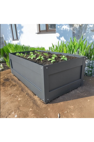 Biorfe Galvanizli Yükseltilmiş Sebze Yatağı, Elektrostatik Fırın Boyalı, Antr...