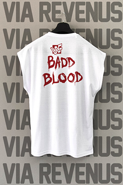 Vordevia Αθλητικό μπλουζάκι WF Badd Blood Back με τύπωμα με μηδενικό μανίκι, ...