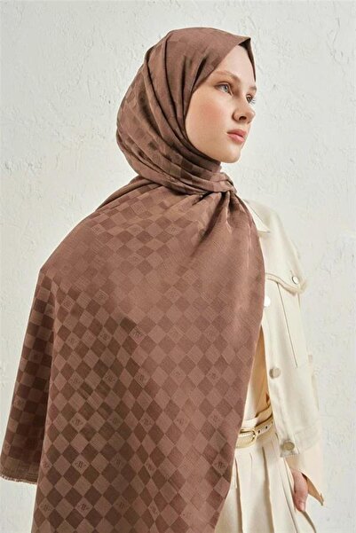 Armine Cotton Silk Shawl - Copper 11