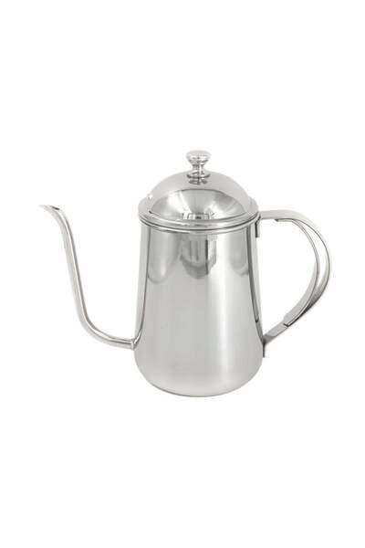 Precise غلاية قهوة من الفولاذ المقاوم للصدأ مع غطاء، سعة 700 مل