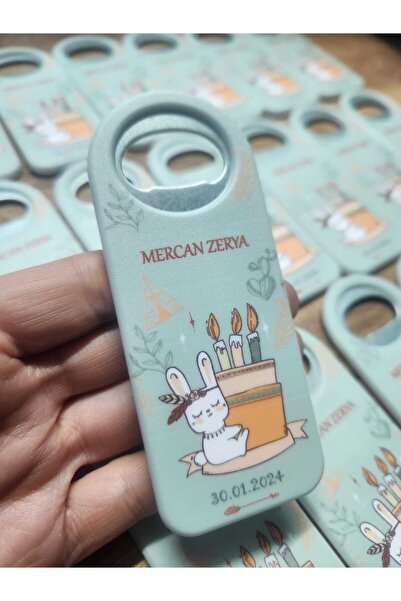 fırsatlar diyarı Tavşan Tema Açacak Magnet Yeni Doğan Bebek Mevlit 6 Ay Kınas...