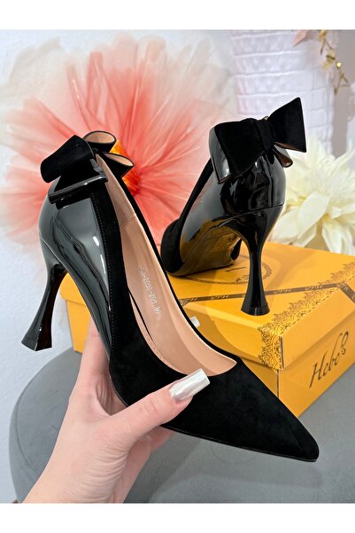 KATYDEA STORE Black stiletto shoes ALICE