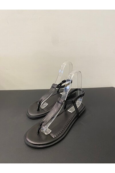 Özay Kadın Hakiki Deri Parmak Arası Sandalet