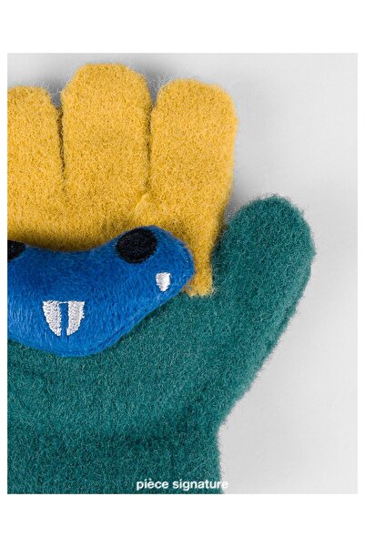 PIECE SIGNATURE Soft Children's Gloves with Different Cute Accessories (1-3 Y...