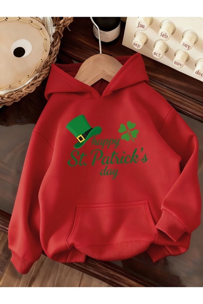 Deocept Φούτερ Unisex για την Ημέρα του Αγίου Πατρικίου με τύπωμα με κουκούλα...