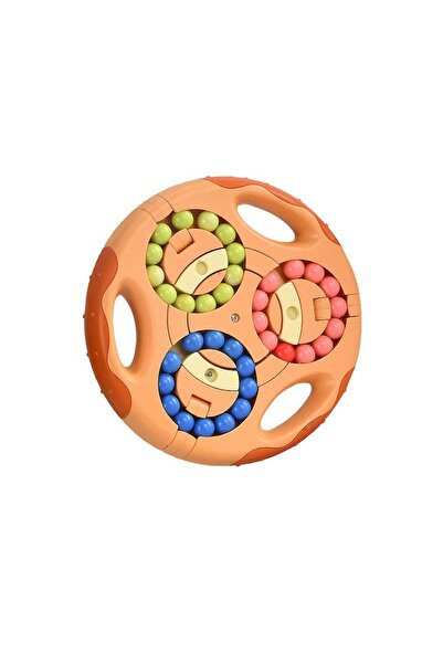 Choice AD-2 لعبة مكعبات دوارة للأطفال 3 في 1، تتضمن حبات سحرية، وألغاز خرز دو...