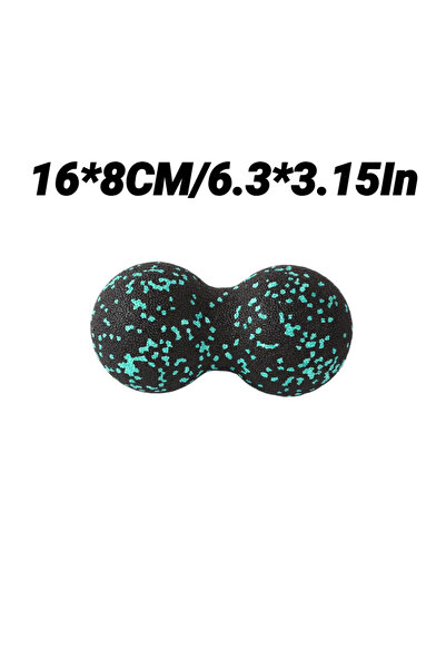 Choice Lake Blue 16x8CM Yoga Peanut Balls Body Massage Fascia Ball Suit Foam ...