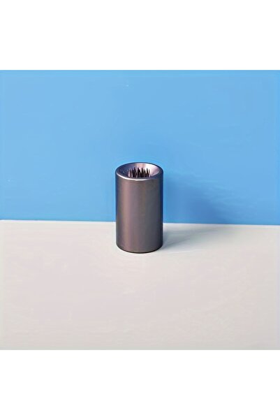 Choice أداة إصلاح طرف عصا البلياردو الجلدية السوداء 2 في 1، مبرد إبرة طرف عصا...