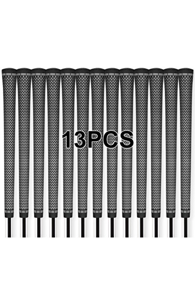 Choice white standard13 A comfortable golf club grip with a non-slip, soft, a...