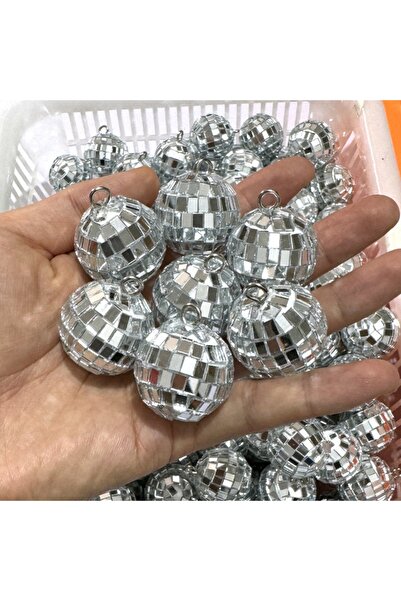 Choice 4 سم - 10 قطع، 10 قطع من كرات الديسكو العاكسة 2-6 سم، مناسبة لأعياد ال...