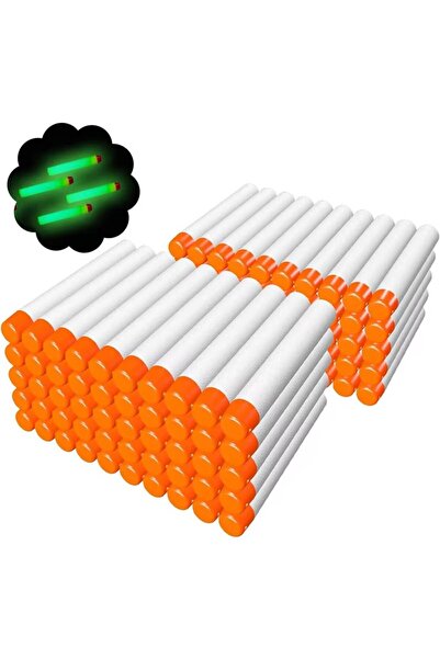 Choice 100 قطعة من سهام ZIVCONCING البيضاء القابلة لإعادة التعبئة لـ Nerf N-S...
