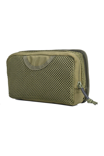 Choice حقيبة شبكية داخلية تكتيكية خضراء اللون، جيب داخلي معياري، إبزيم لاصق، ...