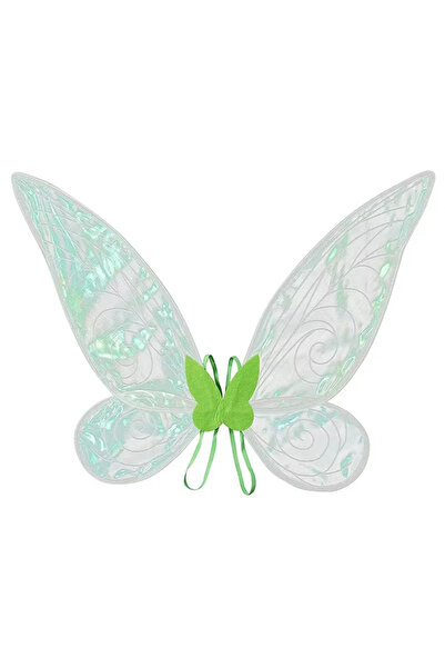 Choice One Size green wings Butterfly Fairy Wings Costume with Fairy Wand Wom...
