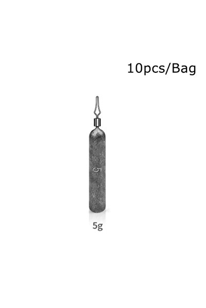 DUTRIEUX ١٠ قطع - ٥ غرامات جديدة، ١٠ قطع من أثقال الصيد - ٣.٥ غرام/٥ غرامات/١...