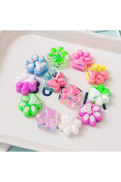 Choice 10 قطع من مخالب القطط الصغيرة اللطيفة بألوان عشوائية، عبوة ملونة لحفلا...