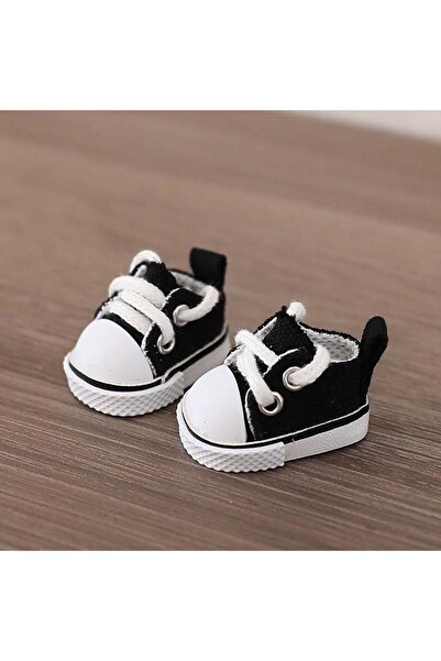 Choice no doll canvas shoes-black For LABUBU Leather Shoes Suitable for 17cm ...