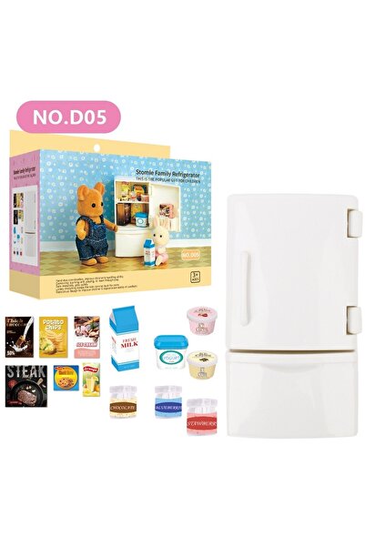 Choice D05 Forest Family Reindeer Rabbit Panda Animal Simulation Dollhouse Fu...