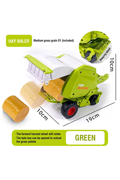 Choice جرار بعربة قش يعمل بجهاز تحكم عن بعد، شاحنة زراعية، مقطورة سيارة، محاك...