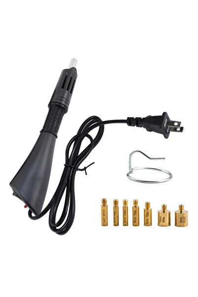 Choice British Standard black Fast Heated Hotfix Rhinestones Applicator EU Pl...