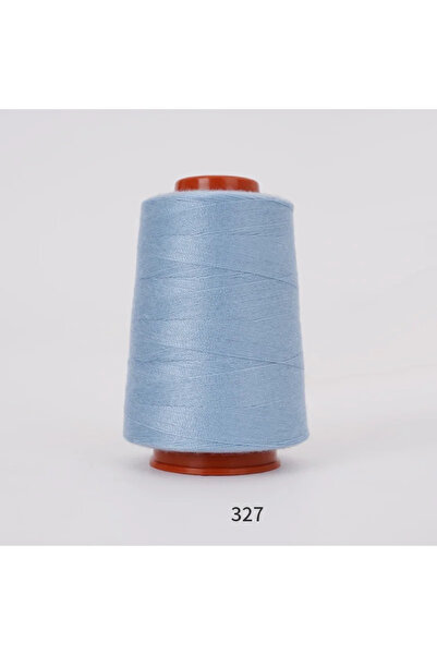 Choice 327 1pc 800Yards Blue Polyester Sewing Thread - Small Cone 402 High-Sp...