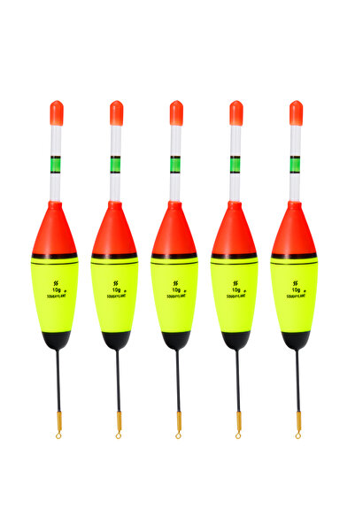 Choice أدوات صيد سمك سوغاييلانغ، 10 غرام، عوامات صيد من مادة EVA، 5 قطع/عبوة،...