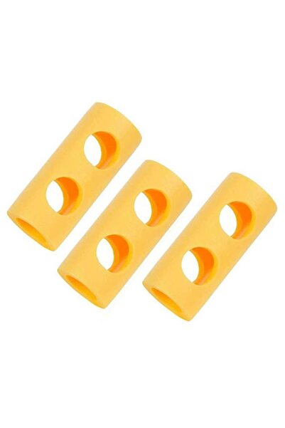 Choice Yellow 3Pcs Swimming Pole Connector EPE 2 Cross Holes Swimming Noodle ...