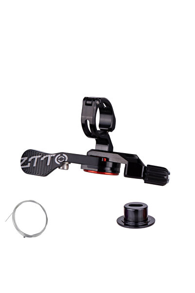 ZTTO ذراع عمود مقعد الدراجة الجبلية القابل للتعديل، أسود اللون، مع وحدة تحكم ...