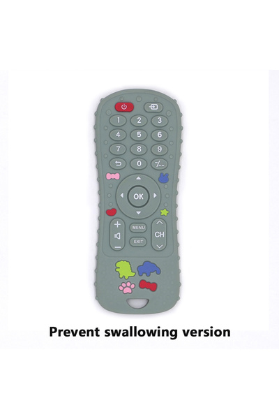 Choice C 1/4PCS Silicone Baby Toys TV Remote Control Shape Teether Toy BPA Fr...