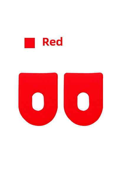 Choice Red DOMEN Bicycle Crank Arm Protector Cover Bicycle Silicone Sleeve Pe...